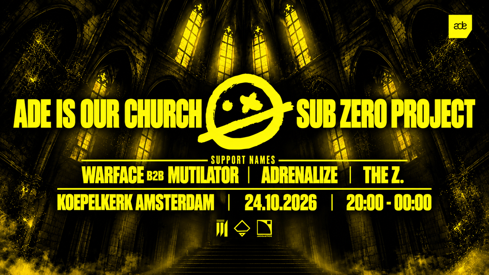 Neon-Gothic-Rave in der Kathedrale